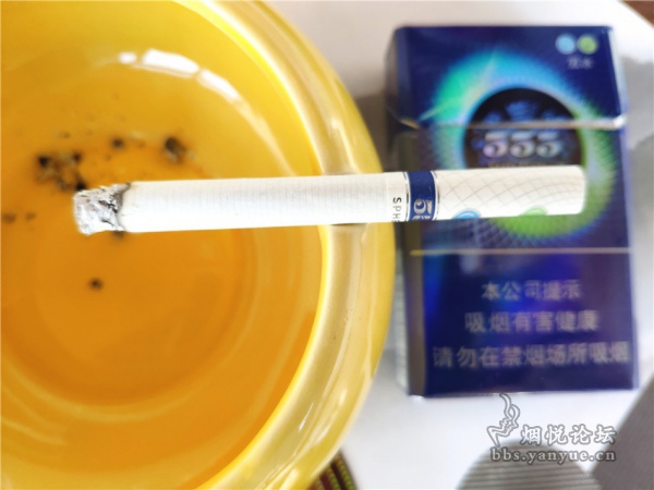 555混合爆珠香烟：很爽很刺激的透心凉