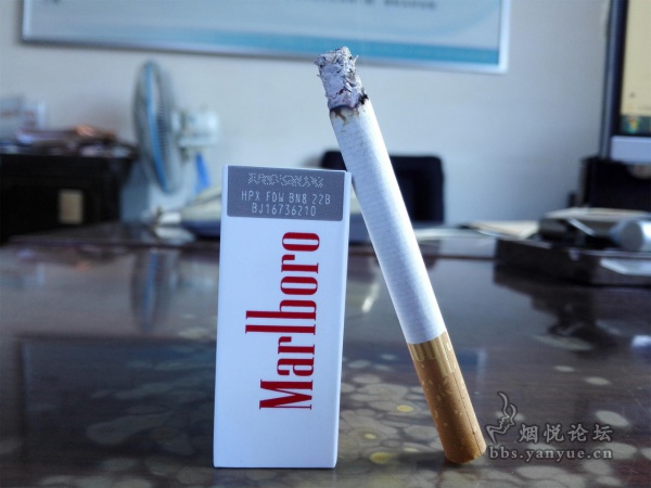 香港硬红万宝路香烟品鉴：烟气浓郁 香味焦苦