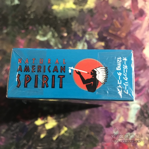 American Spirit（美国精神）日本完税蓝色12mg香烟品尝