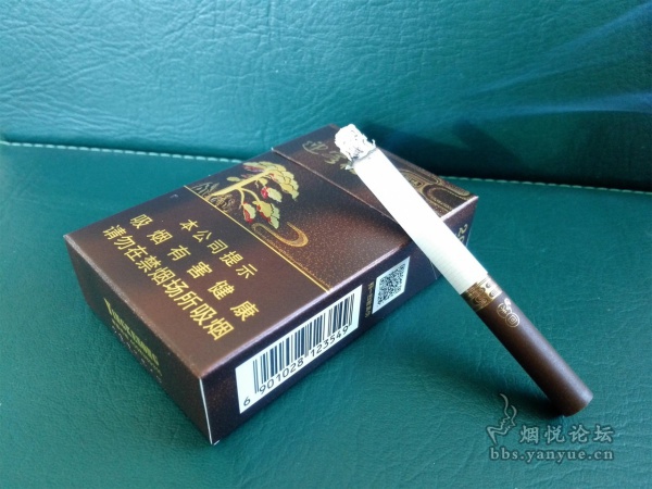 黄山松（回味迎客松）评测：机制雪茄式香烟 不伦不类的味道