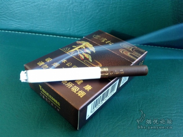 黄山松（回味迎客松）评测：机制雪茄式香烟 不伦不类的味道