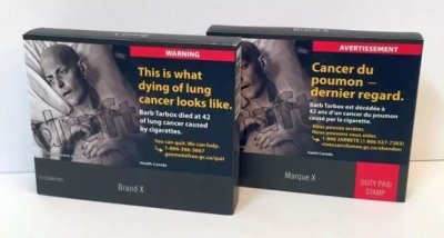 加拿大香烟包装设计太吓人了：你敢抽吗？
