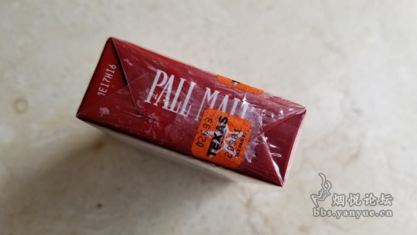 美国完税版软红PALL MALL品鉴：雷诺兹风格的美式口感