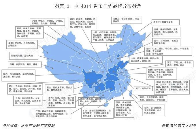 烟酒口味知识普及，各省市都有各自喜欢的类型