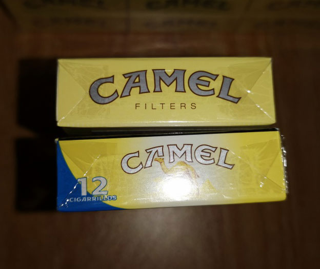 12支装阿根廷完税黄骆驼（CAMEL 10mg）