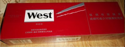 【图】威斯(硬红)WEST RED 12mg香烟