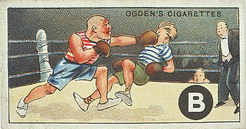 描绘体育活动的烟画：英国奥格登烟草公司出品“ABC运动”