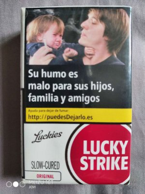 【图】软红好彩LUCKY STRIKE西班牙税版香烟